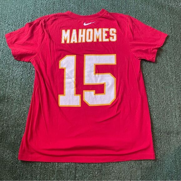 Nike Patrick Mahomes Kansas City Chiefs Super Bowl LIV #15 Jersey T Shirt Large - Picture 6 of 6